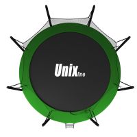 Батут с сеткой Unix Line 6 FT Inside Green (183 см)
