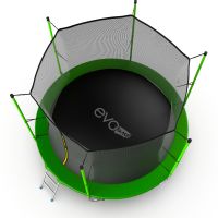 Батут EVO JUMP Internal 10ft (Green) с нижней сеткой