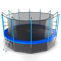 Батут EVO JUMP Internal 16ft (Blue) с нижней сеткой