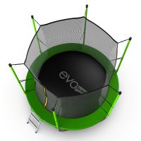 Батут EVO JUMP Internal 8ft (Green) с нижней сеткой