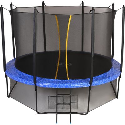 Батут с сеткой Swollen Classic 12 FT Blue (366 см)