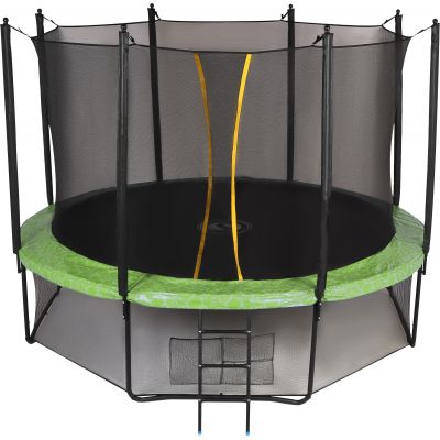 Батут с сеткой Swollen Classic 12 FT Green (366 см)
