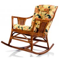 Кресло-качалка из ротанга Canary
