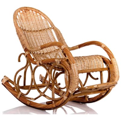 Кресло-качалка плетёное Калитва (ивовая лоза)