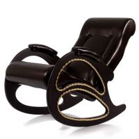 Кресло-качалка Модель 4 экокожа