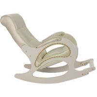 Белоснежное кресло-качалка Модель 44