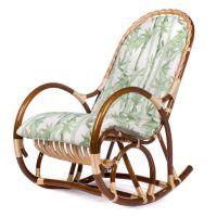 Кресло-качалка Ракита с подушкой (ивовая лоза)