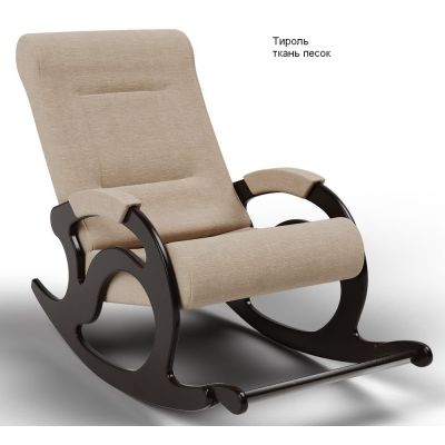 Кресло-качалка Тироль ткань
