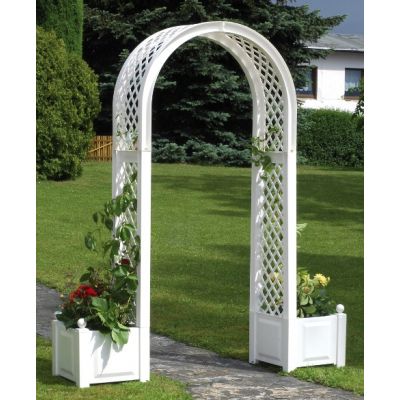 Садовая арка с ящиками для растений код 37601